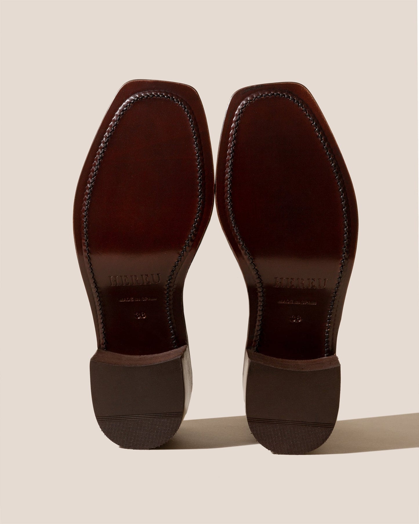 ALBER HEELED - T-Bar Loafer - Hereu Women