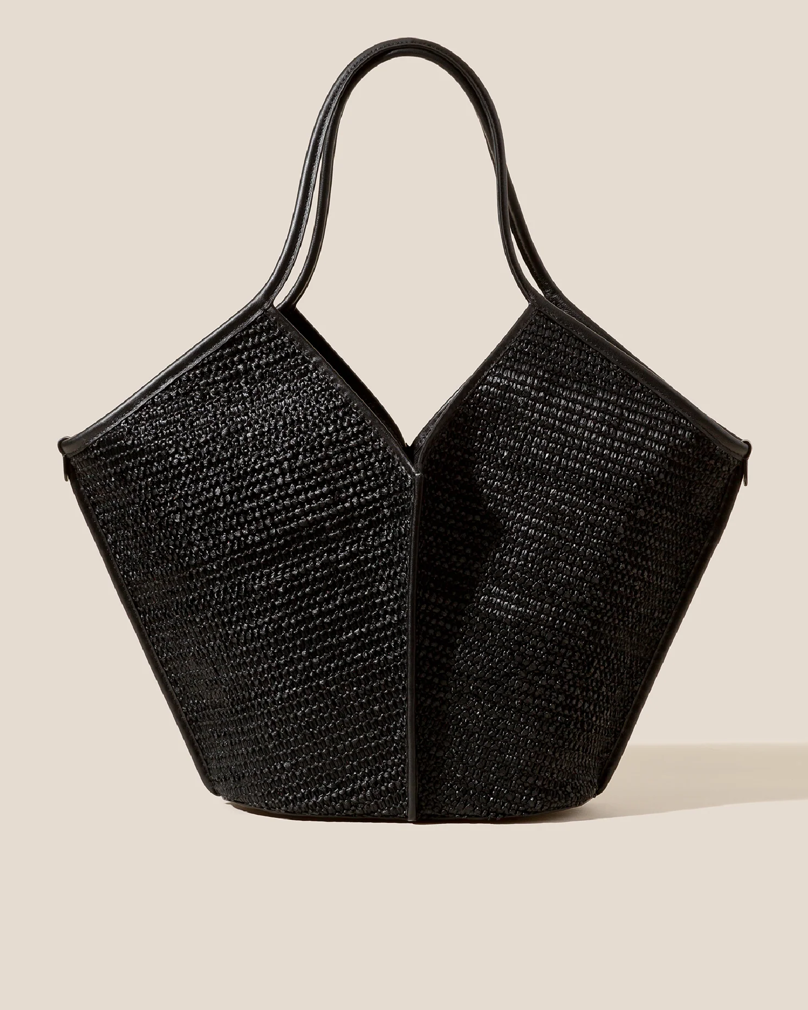 CALELLA RAFFIA - Leather-trimmed Tote Bag - Hereu Women|Men