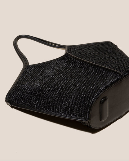 CALELLA RAFFIA - Leather-trimmed Tote Bag - Hereu Women|Men