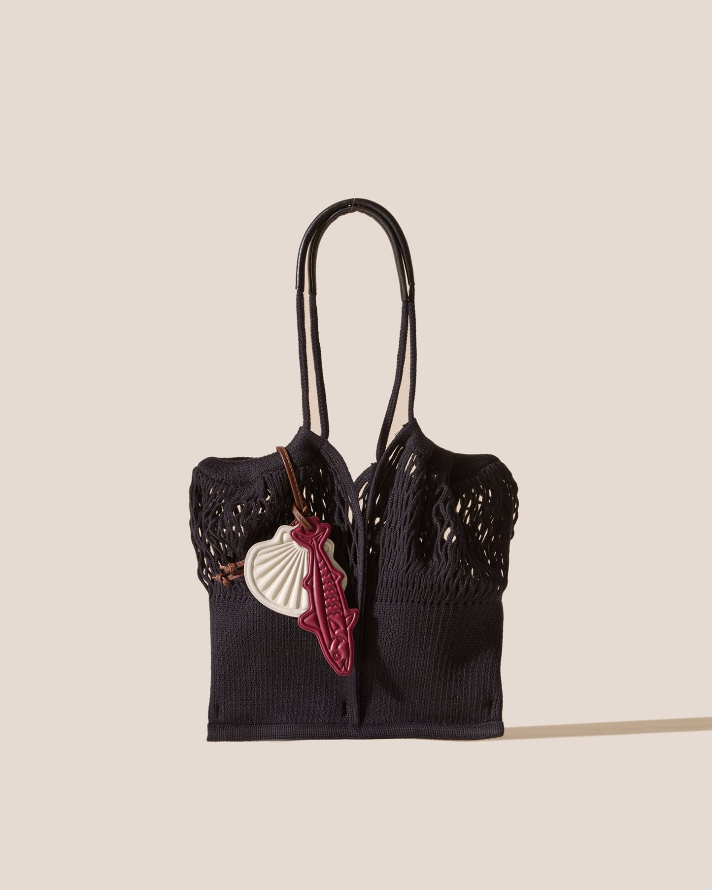 CALELLA FILT S CHARM - Knitted Cotton Net Bag - Hereu Women