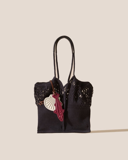 CALELLA FILT S CHARM - Knitted Cotton Net Bag - Hereu Women