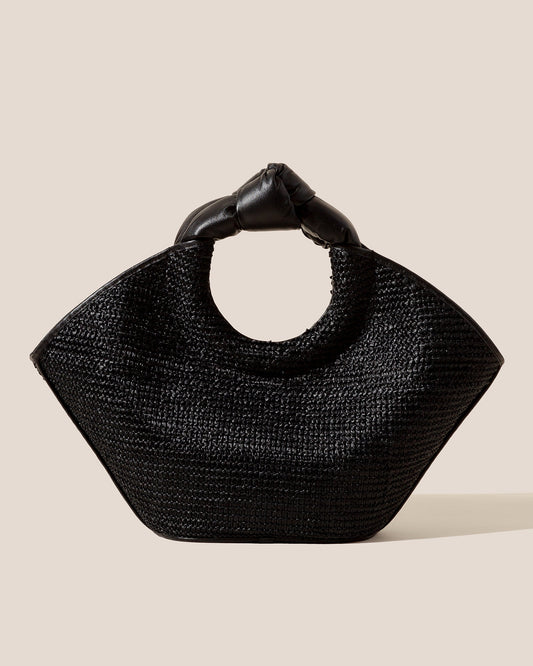 CASTELL RAFFIA - Knotted-handle Tote Bag - Hereu Women