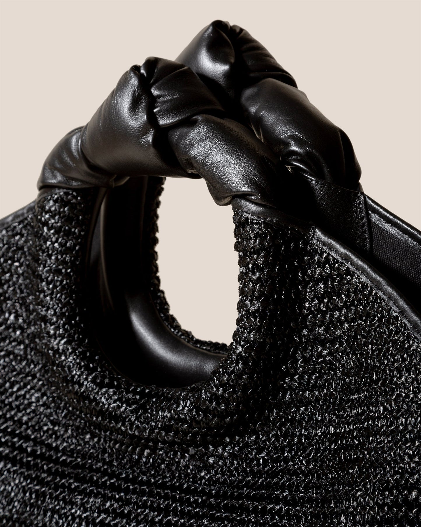 CASTELL RAFFIA - Knotted-handle Tote Bag - Hereu Women