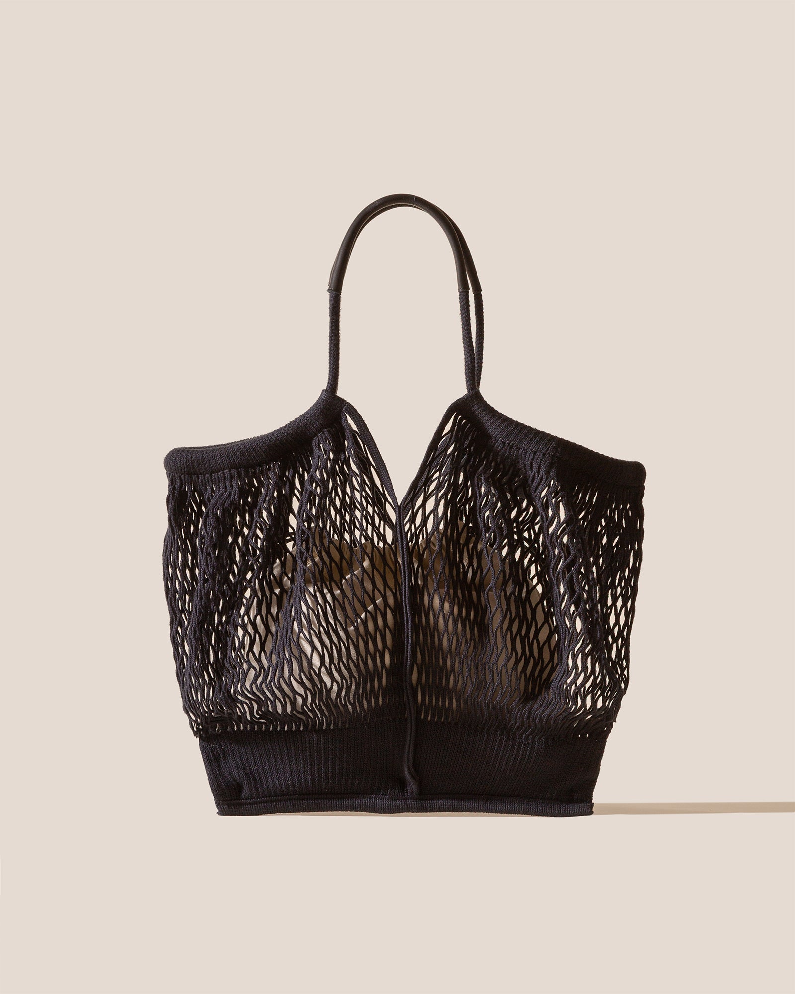 CALELLA FILT - Knitted Cotton Net Bag - Hereu Women