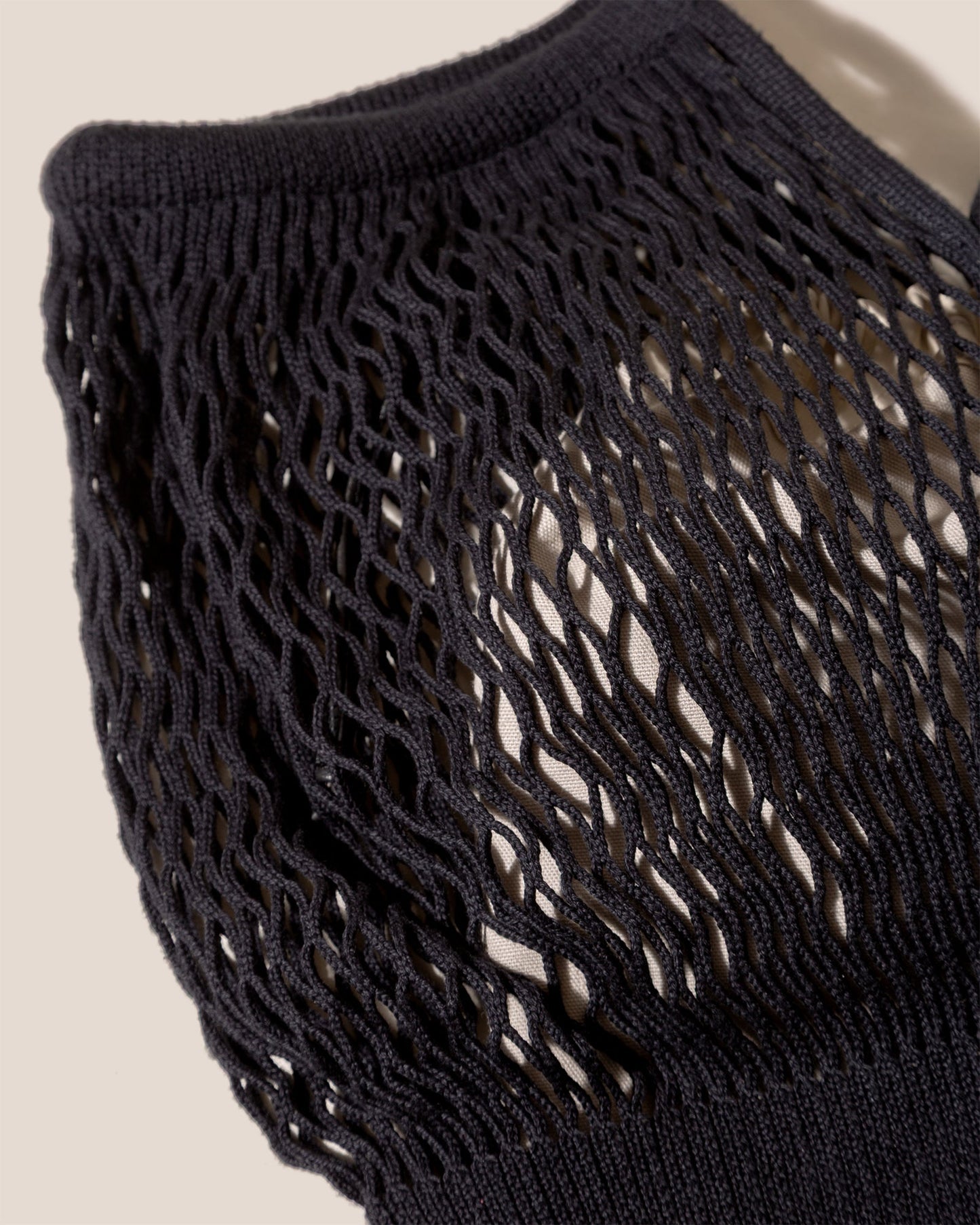 CALELLA FILT - Knitted Cotton Net Bag - Hereu Women