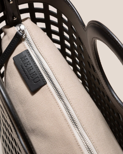 COLMADO - Cut-out Leather Tote Bag - Hereu Women