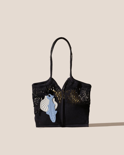 CALELLA FILT S CHARM - Knitted Cotton Net Bag - Hereu Women