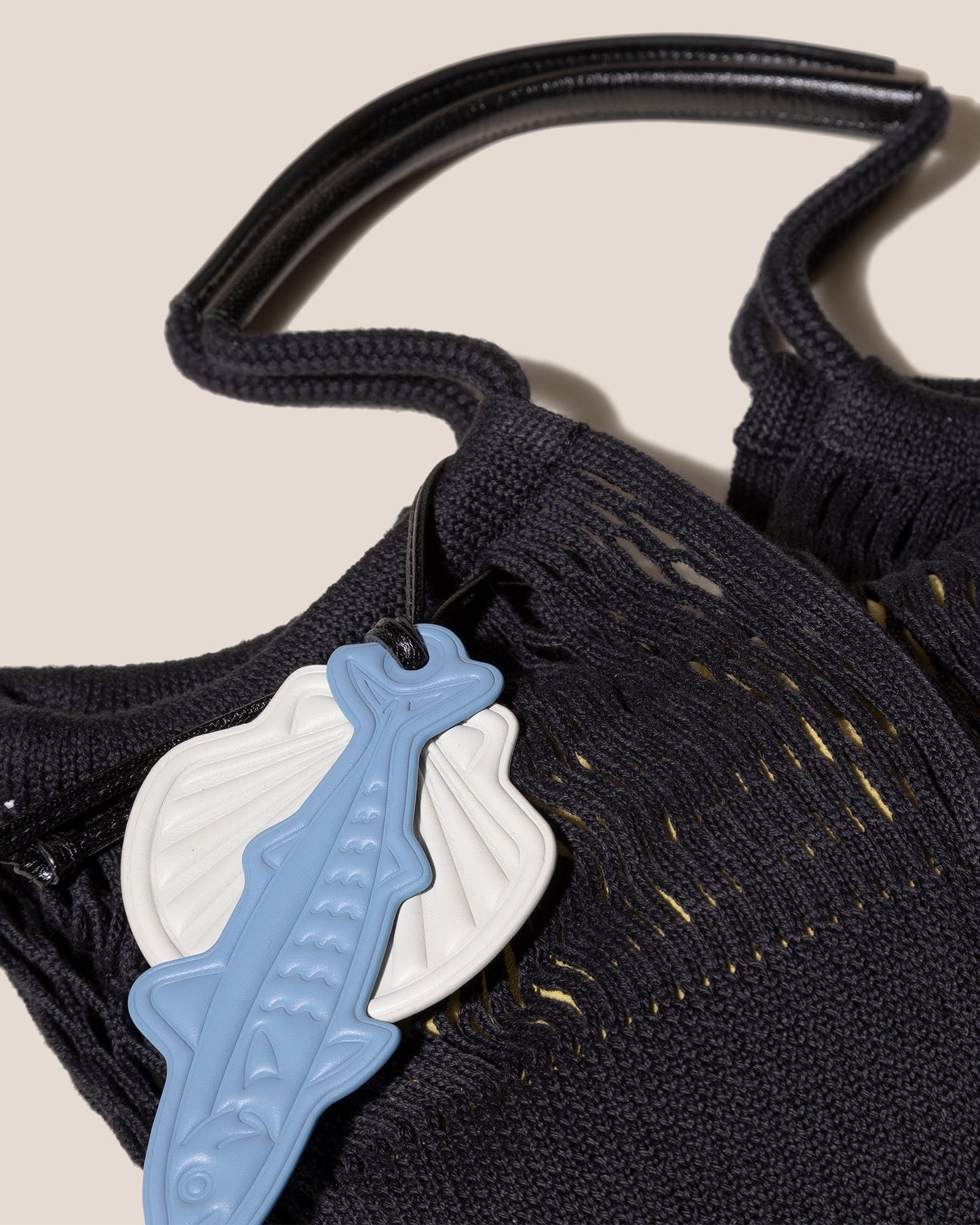 CALELLA FILT S CHARM - Knitted Cotton Net Bag - Hereu Women