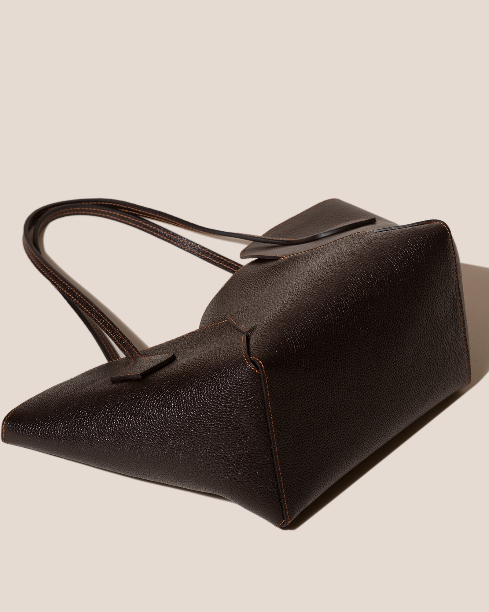 SEPAL S GRAINY - Tulip Shape Zipped Tote Bag - Hereu Women