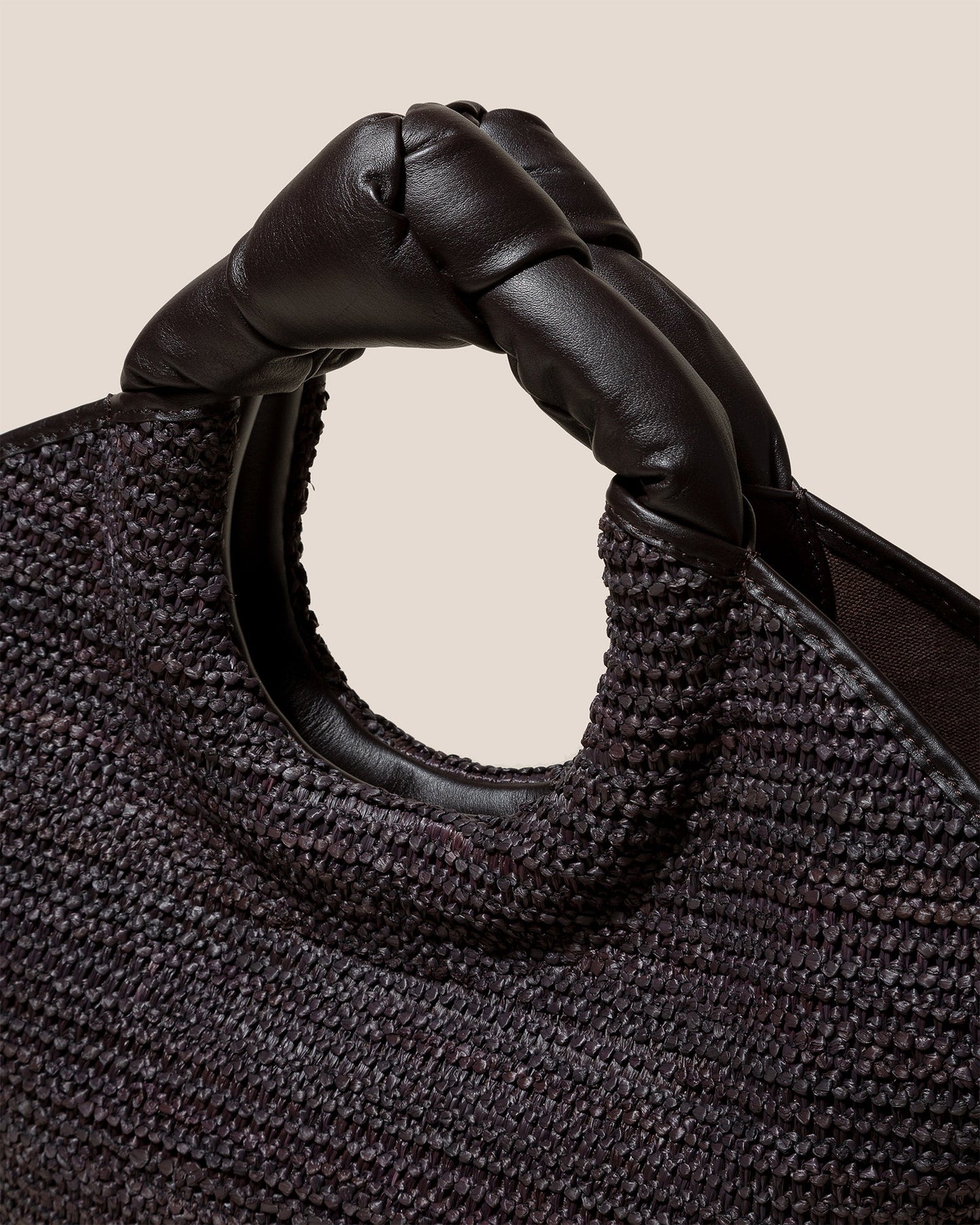 CASTELL RAFFIA - Knotted-handle Tote Bag - Hereu Women