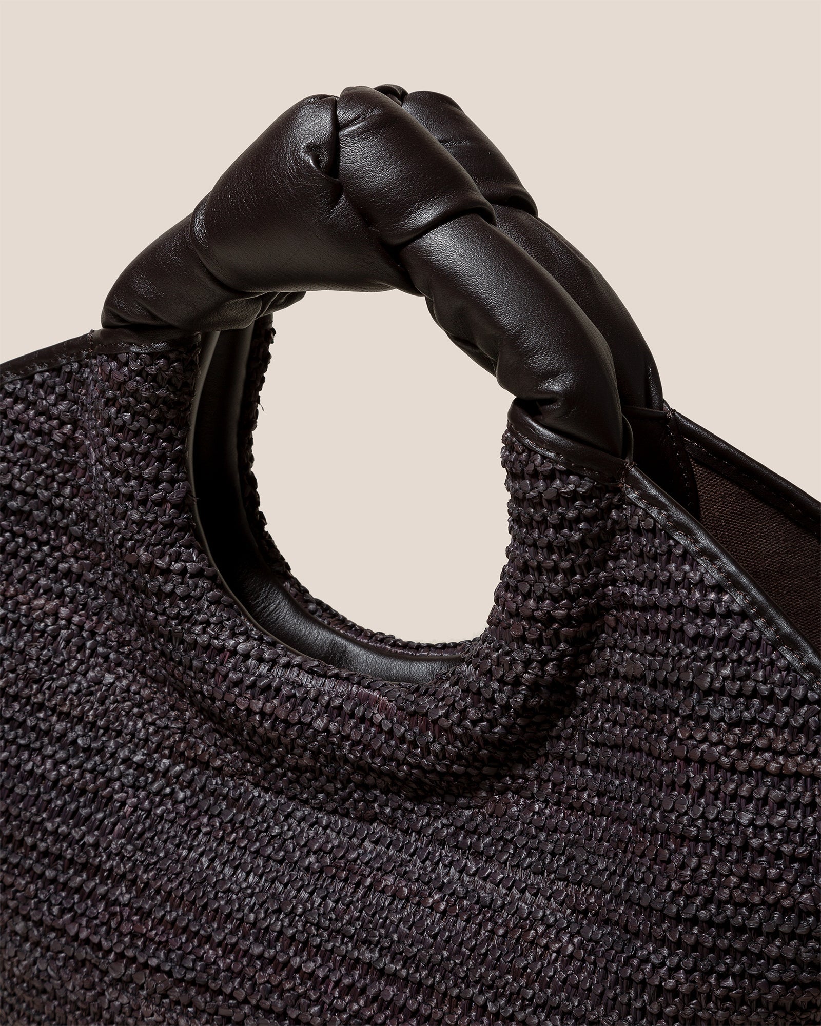 CASTELL RAFFIA - Knotted-handle Tote Bag - Hereu Women