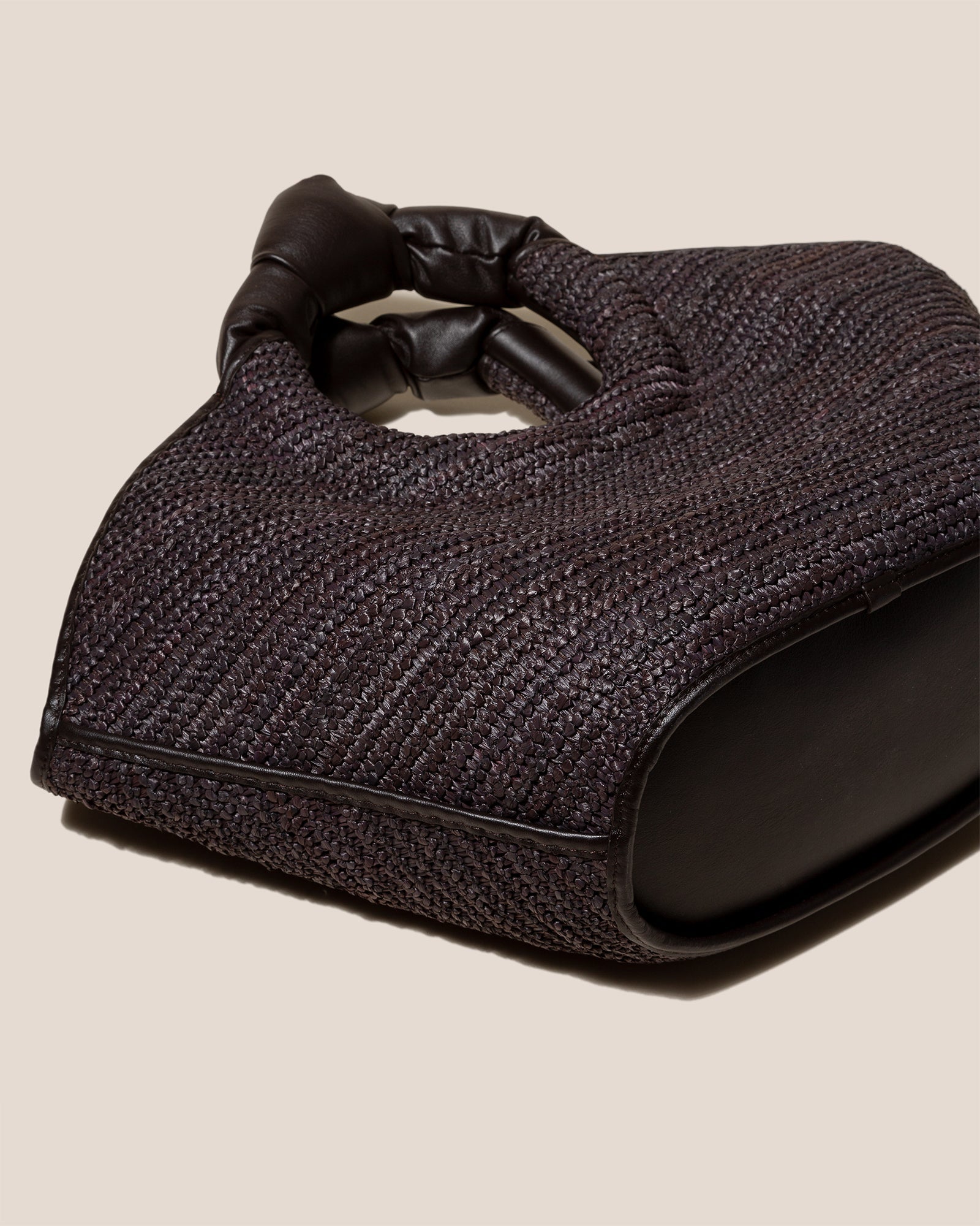 CASTELL RAFFIA - Knotted-handle Tote Bag - Hereu Women