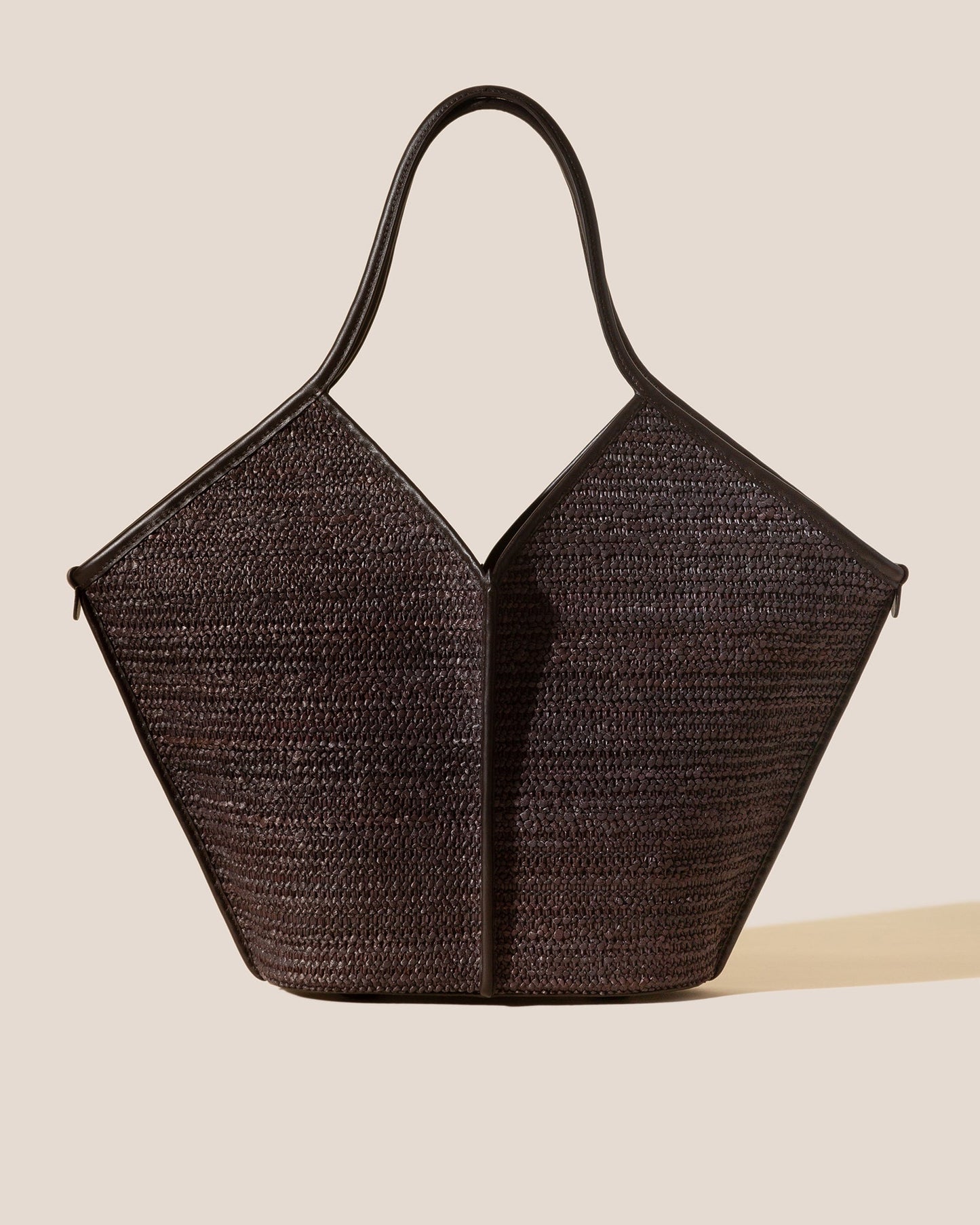 CALELLA RAFFIA - Leather-trimmed Tote Bag - Hereu Women|Men