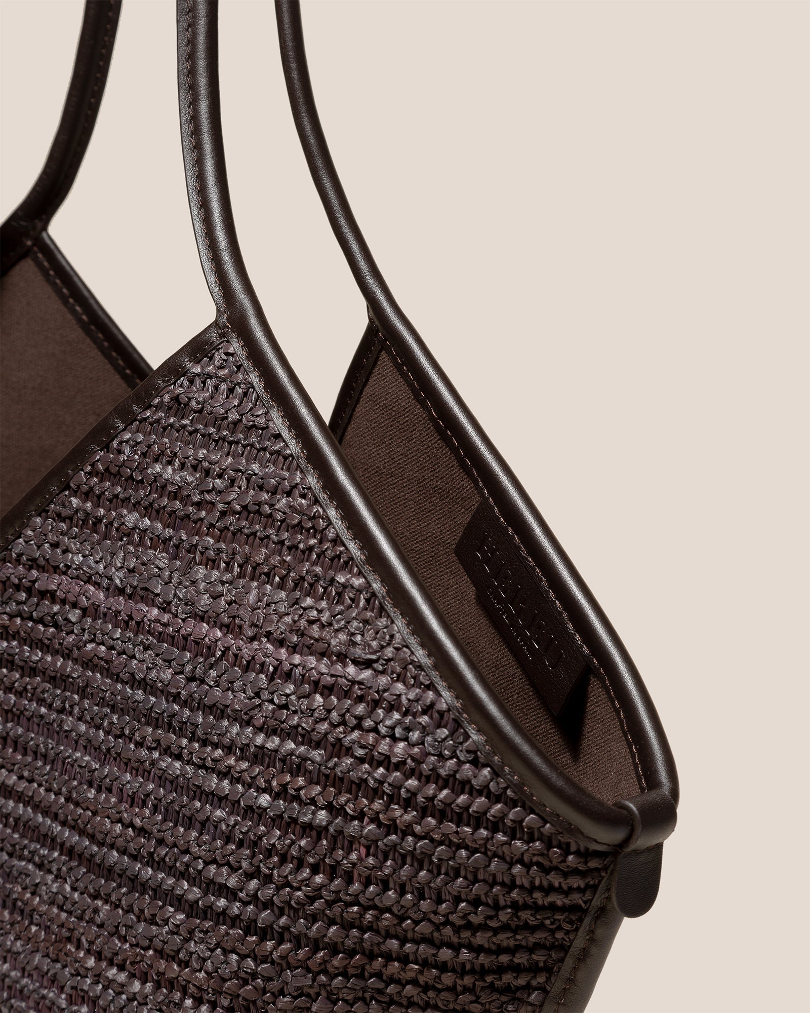 CALELLA RAFFIA - Leather-trimmed Tote Bag - Hereu Women|Men