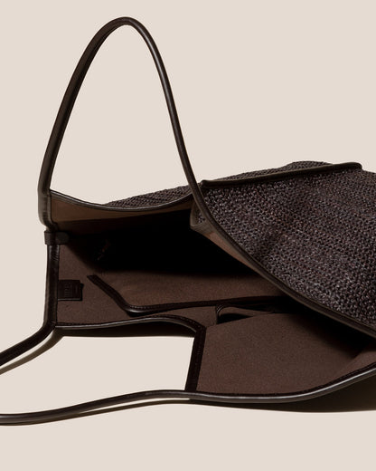 CALELLA RAFFIA - Leather-trimmed Tote Bag - Hereu Women|Men