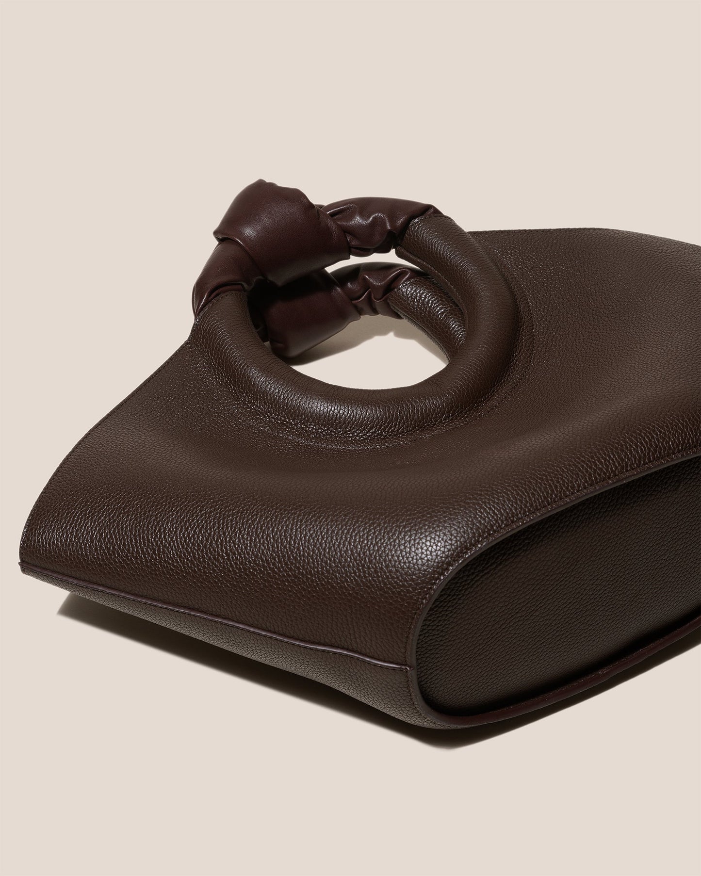 CASTELL GRAINY - Knotted-handle Leather Tote Bag - Hereu Women
