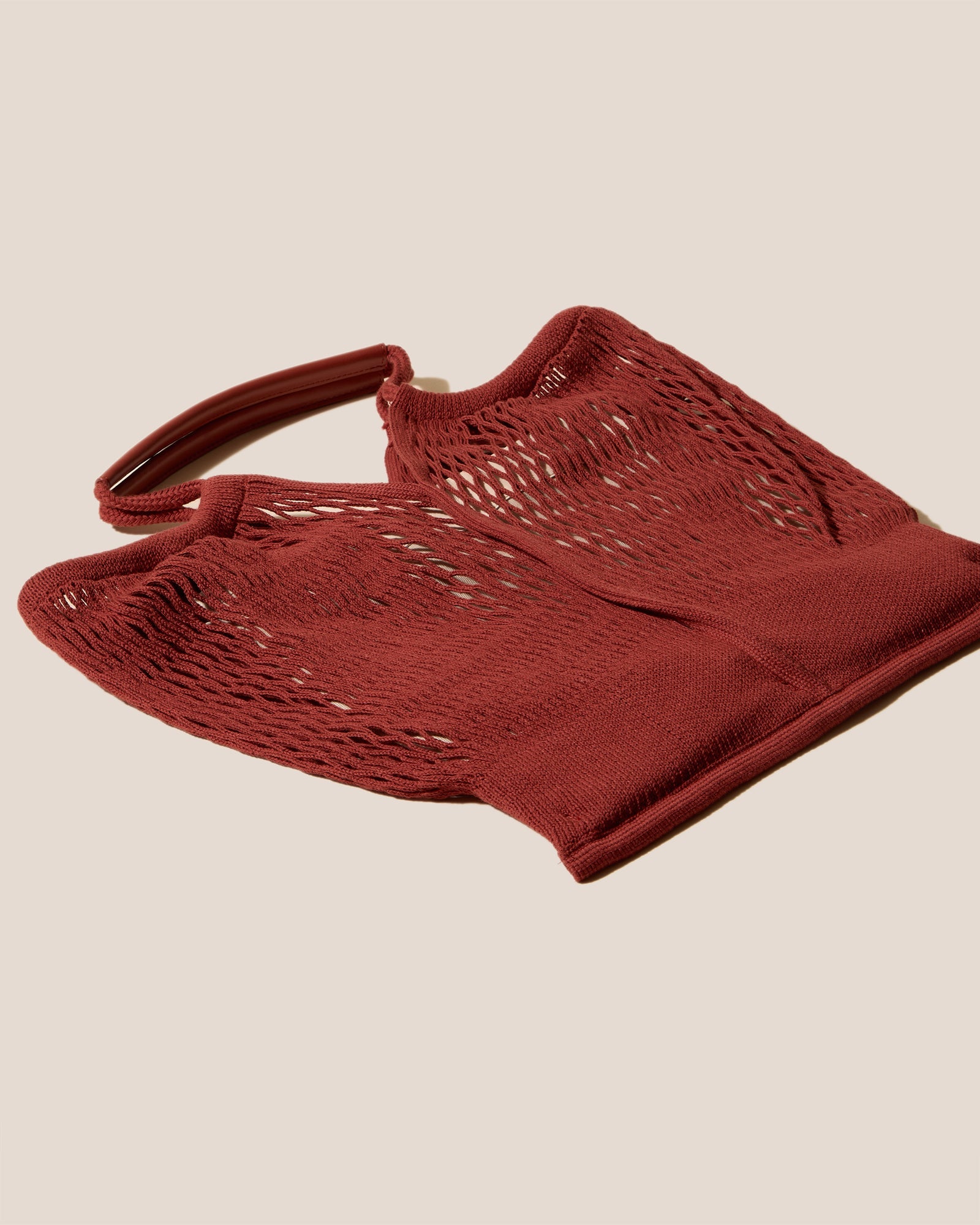 CALELLA FILT - Knitted Cotton Net Bag - Hereu Women