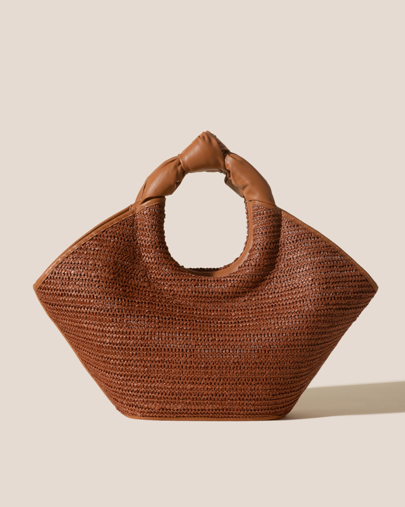 CASTELL RAFFIA - Knotted-handle Tote Bag - Hereu Women