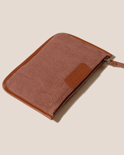 CALELLA SOFT LINEN - Leather-trimmed Tote Bag - Hereu Women|Men