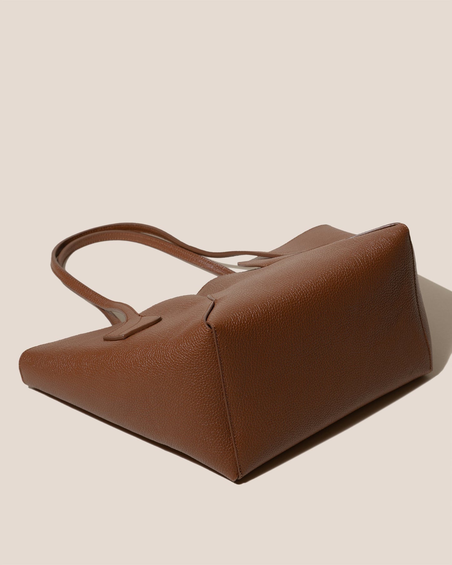 SEPAL S GRAINY - Tulip Shape Zipped Tote Bag - Hereu Women