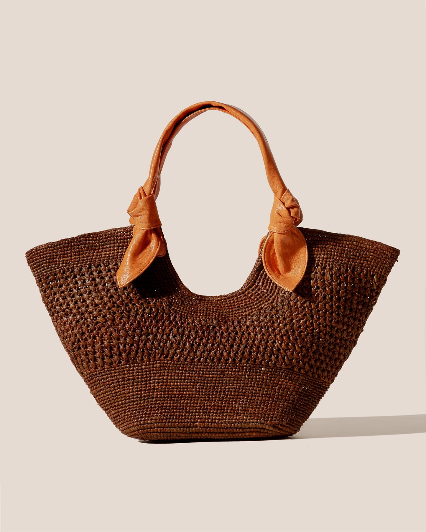 FONOL - Crocheted Raffia Basket - Hereu Women