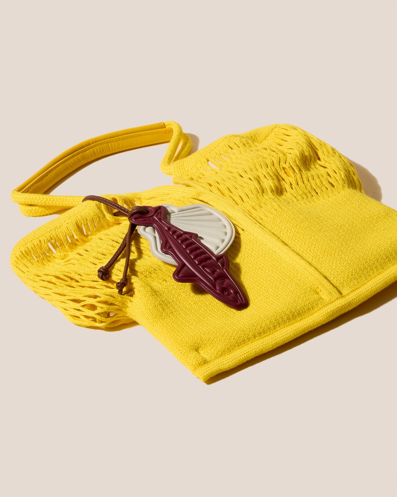CALELLA FILT S CHARM - Knitted Cotton Net Bag - Hereu Women