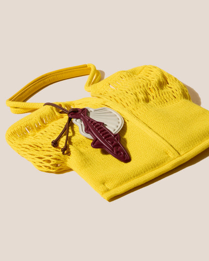 CALELLA FILT S CHARM - Knitted Cotton Net Bag - Hereu Women