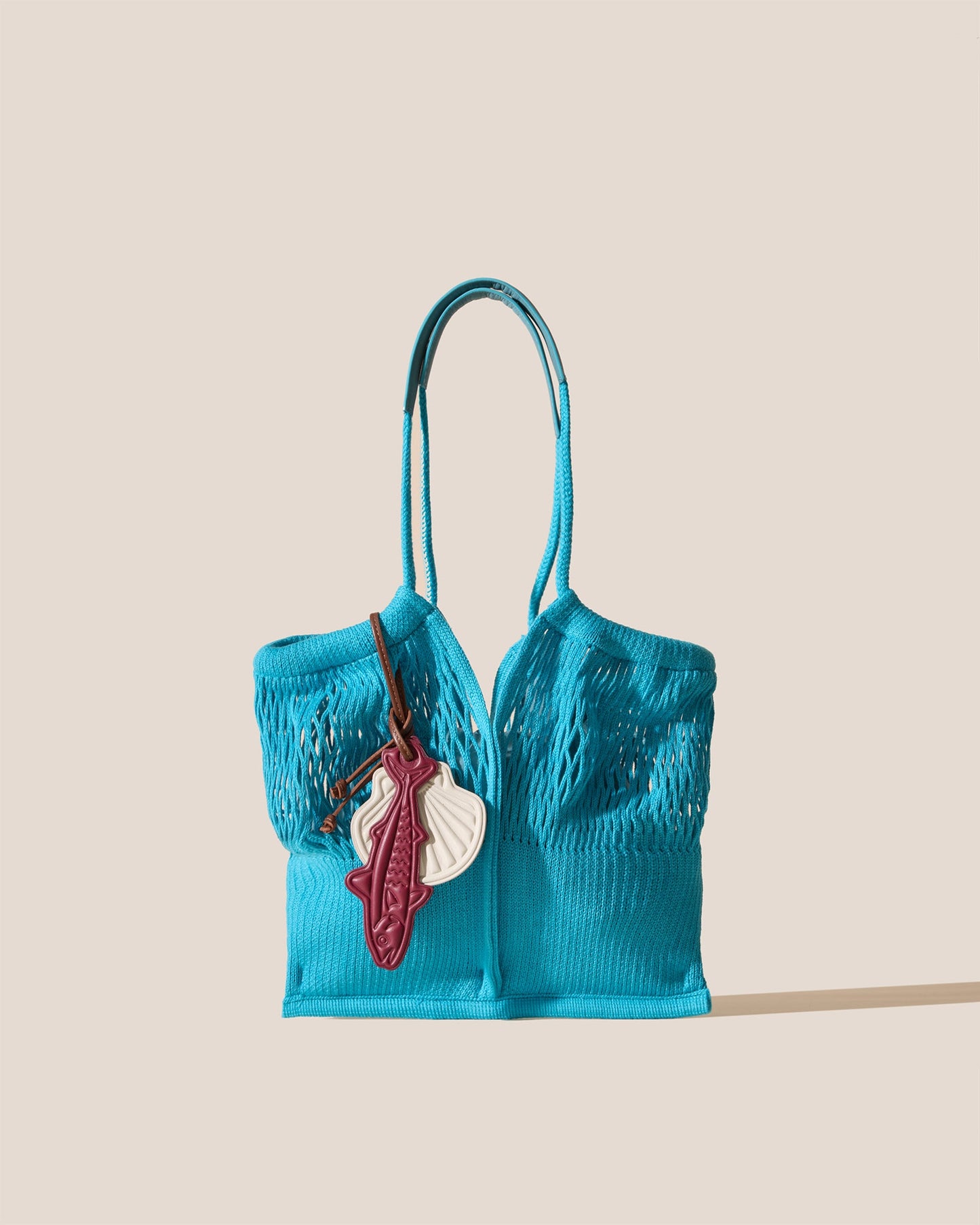 CALELLA FILT S CHARM - Knitted Cotton Net Bag - Hereu Women