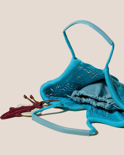 CALELLA FILT S CHARM - Knitted Cotton Net Bag - Hereu Women