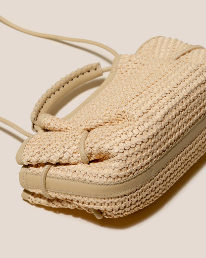ARTA MINI RAFFIA - Pleated Crossbody Bag - Hereu Women