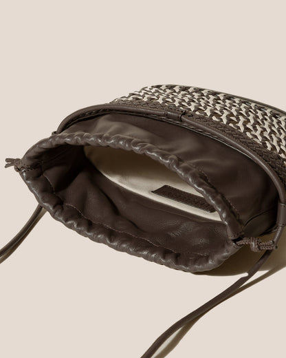 GAIA - Woven Bucket Crossbody Bag - Hereu Women