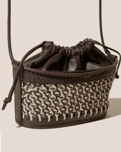 GAIA - Woven Bucket Crossbody Bag - Hereu Women