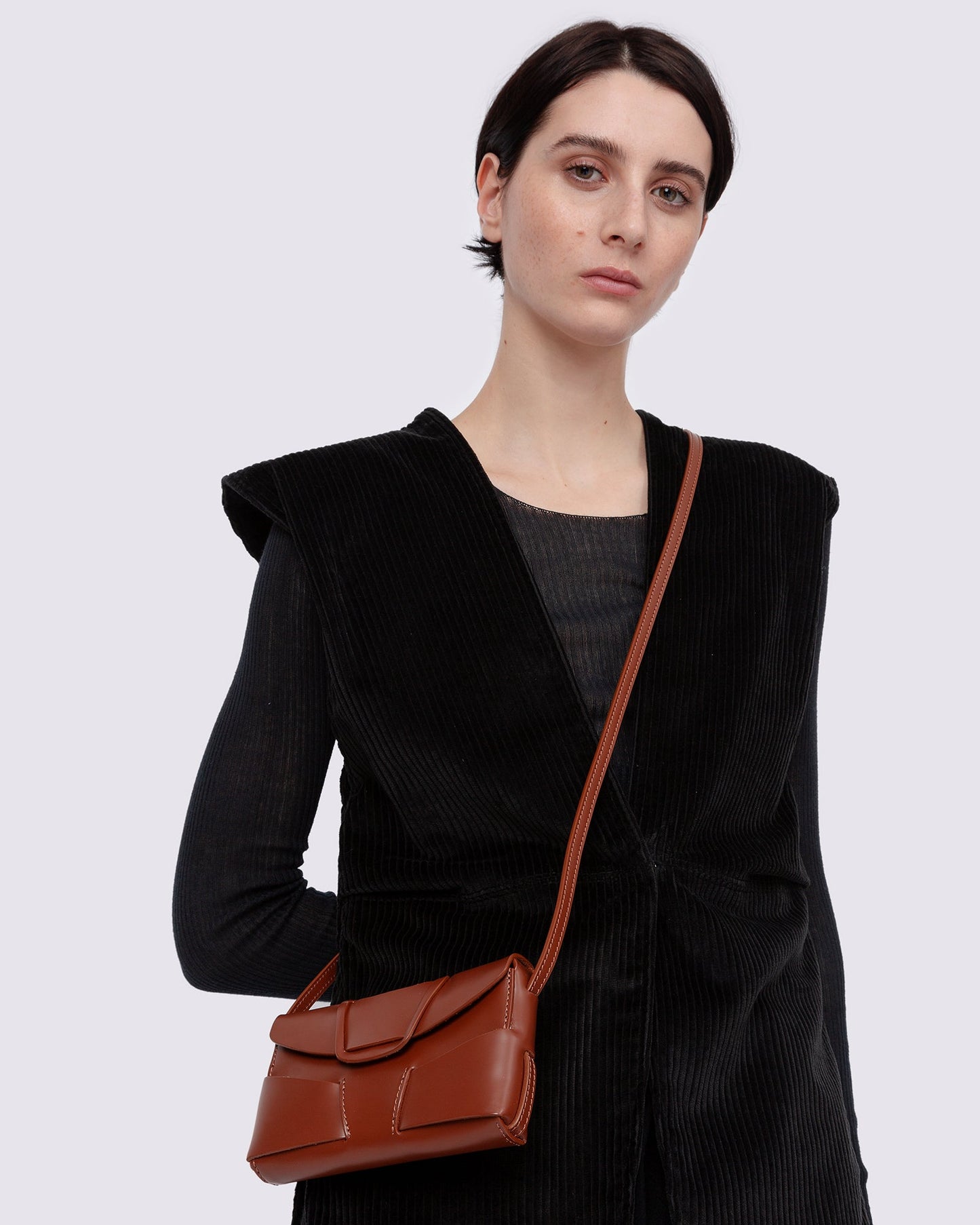MABRA MINI - Woven Detail Crossbody Bag - Hereu Women|Men