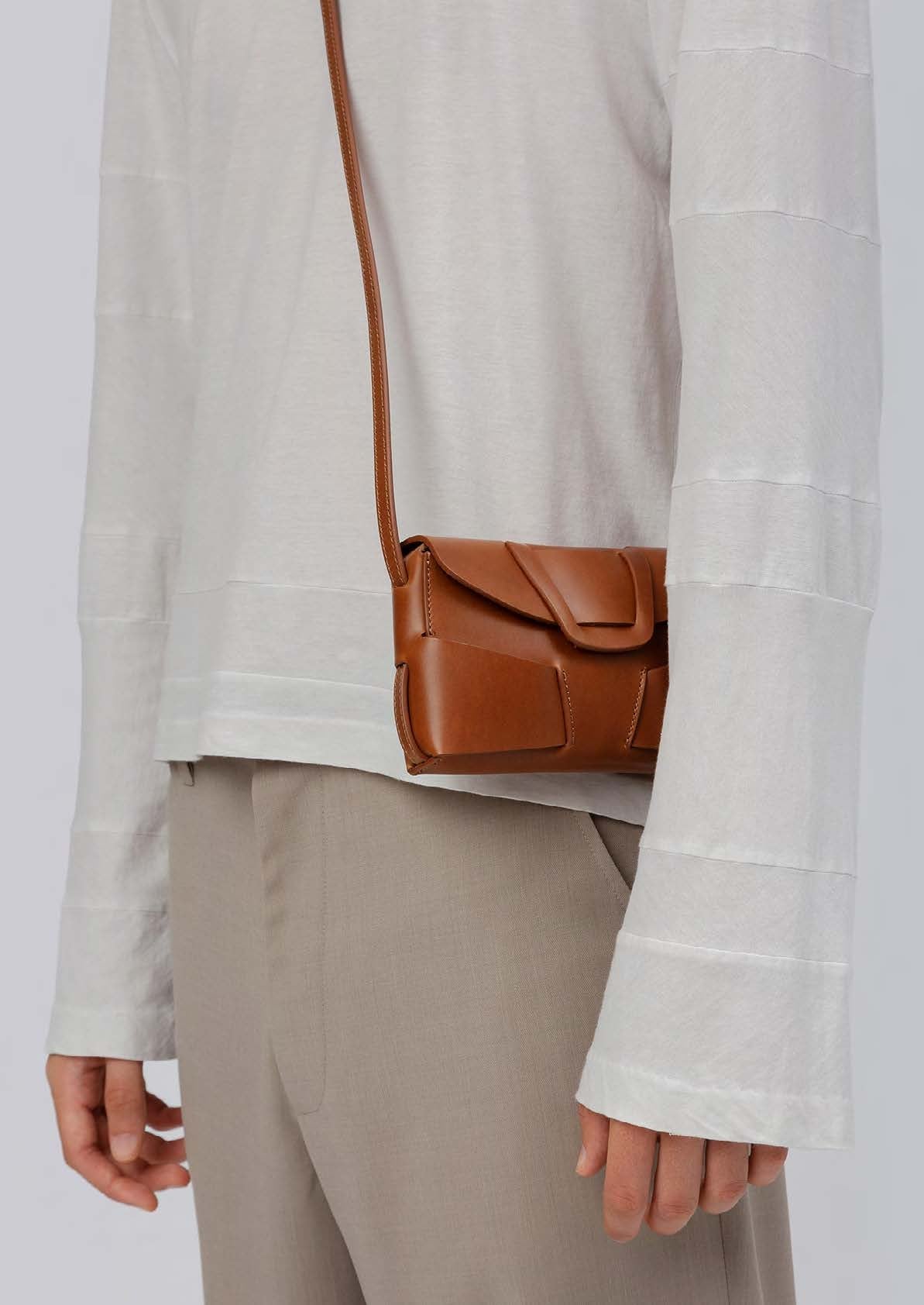 MABRA MINI - Woven Detail Crossbody Bag - Hereu Women|Men