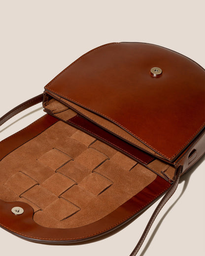 SINIA - Satchel Interwoven Front Detail Bag - Hereu Women|Men