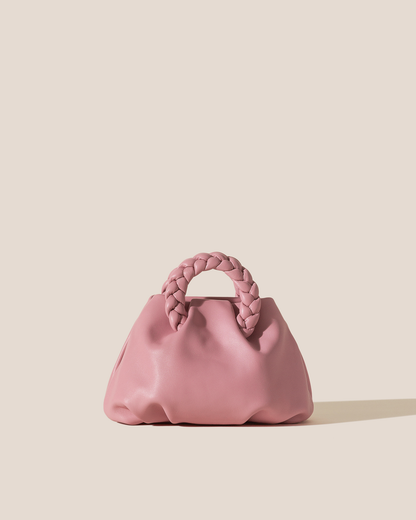 BOMBON - Plaited-handle Leather Handbag - Hereu Women