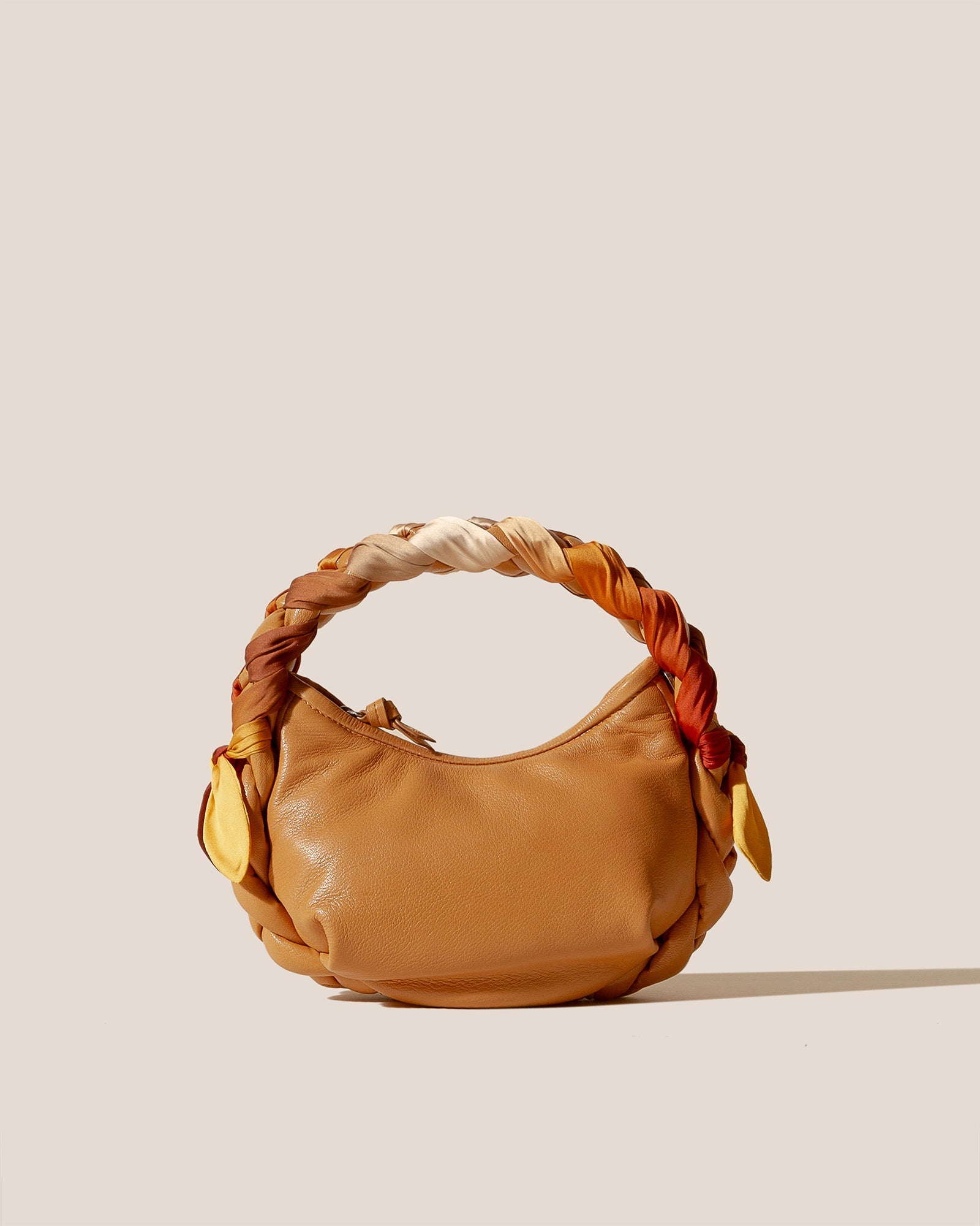 ESPIGA MINI FOULARD - Braided Detail Crossbody Bag - Hereu Women