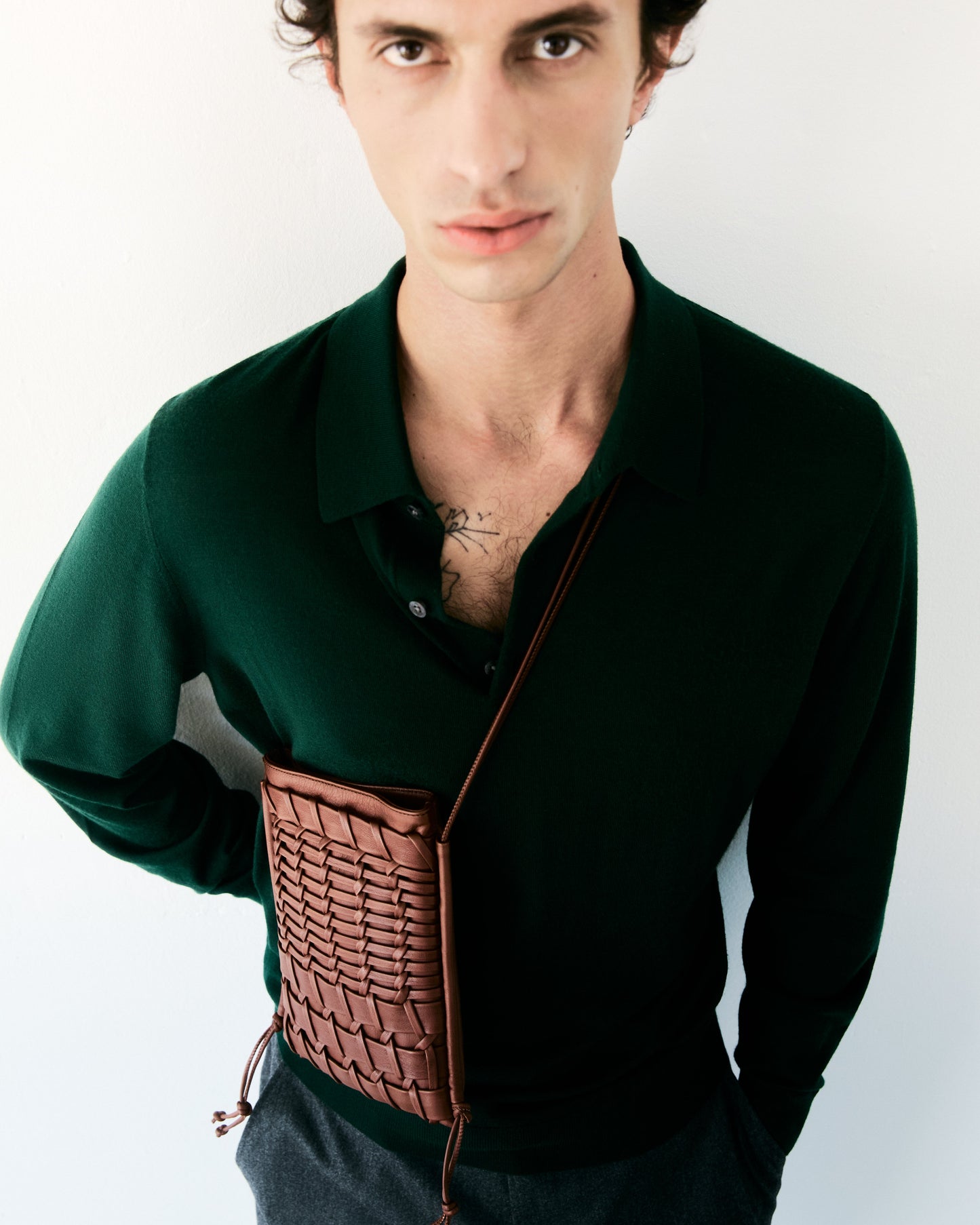 TRENA - Flat Square Crossbody Bag - Hereu Women|Men