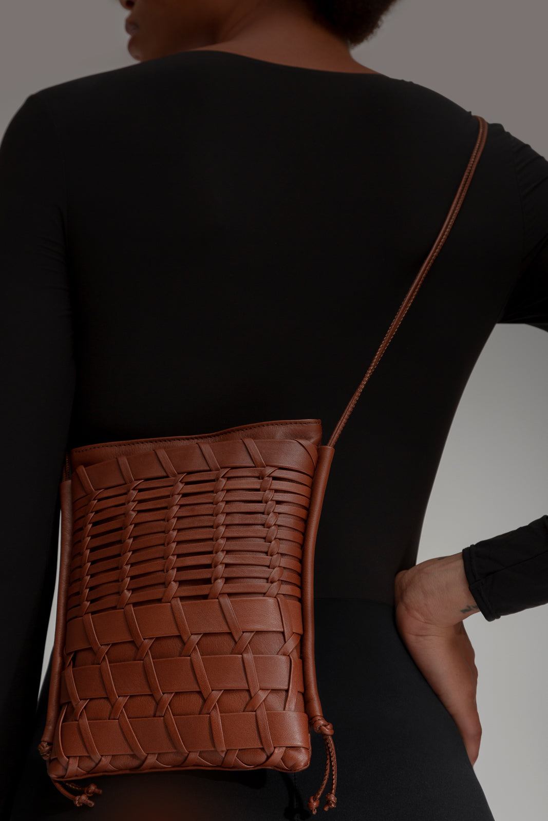 TRENA - Flat Square Crossbody Bag - Hereu Women|Men