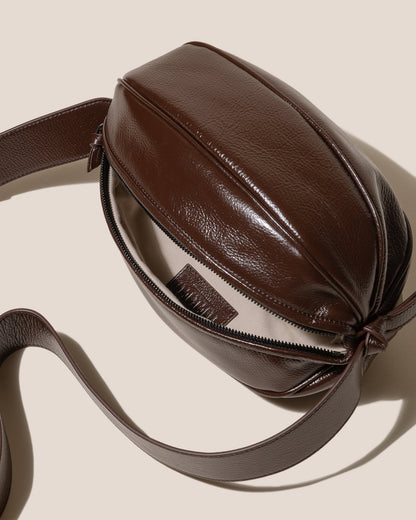 BOYA L DISTRESSED - Ball-Shaped Crossbody Bag - Hereu Women|Men