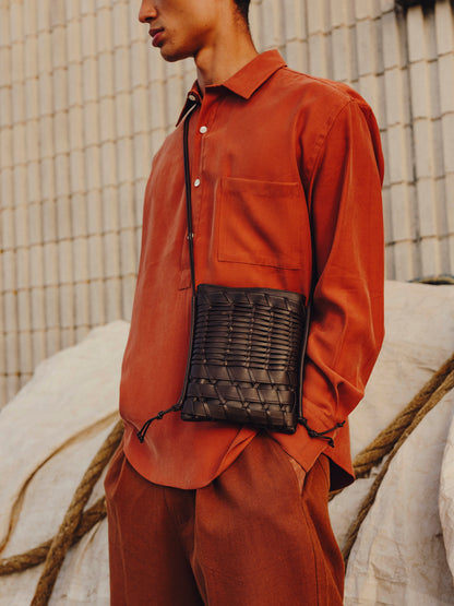 TRENA - Flat Square Crossbody Bag - Hereu Women|Men