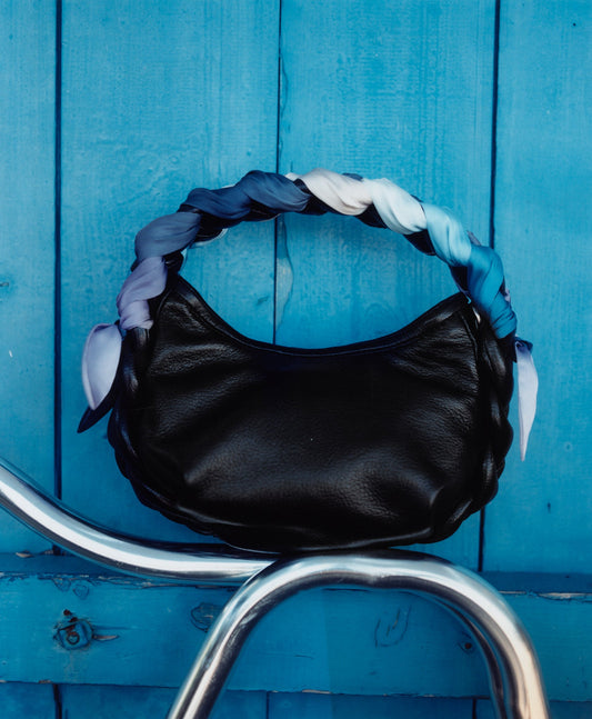 ESPIGA MINI FOULARD - Braided Detail Crossbody Bag - Hereu Women