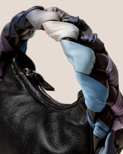 ESPIGA MINI FOULARD - Braided Detail Crossbody Bag - Hereu Women