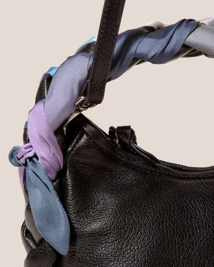 ESPIGA MINI FOULARD - Braided Detail Crossbody Bag - Hereu Women