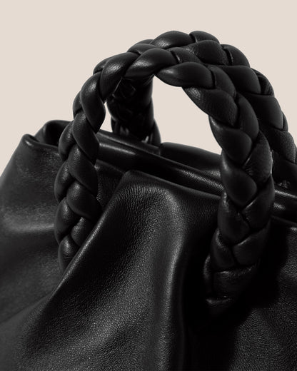 BOMBON - Plaited-handle Leather Handbag - Hereu Women