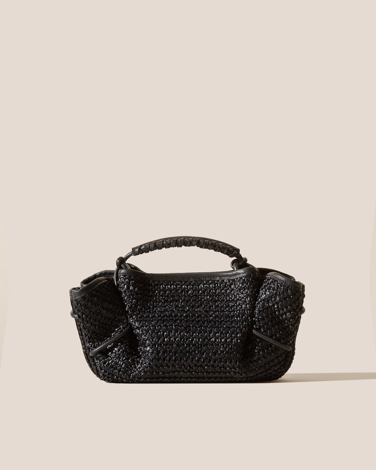 ARTA MINI RAFFIA - Pleated Crossbody Bag - Hereu Women|Men