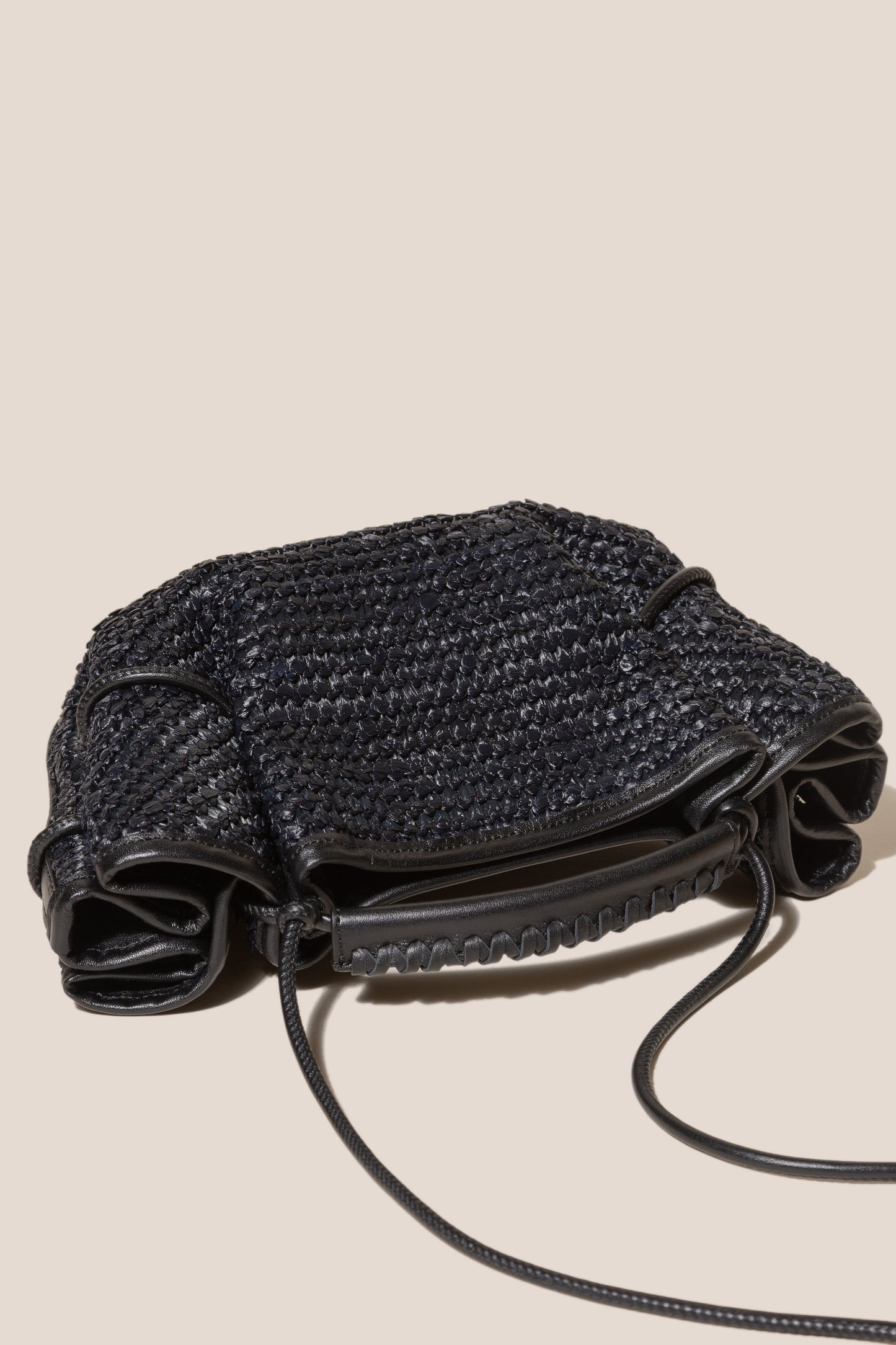 ARTA MINI RAFFIA - Pleated Crossbody Bag - Hereu Women|Men