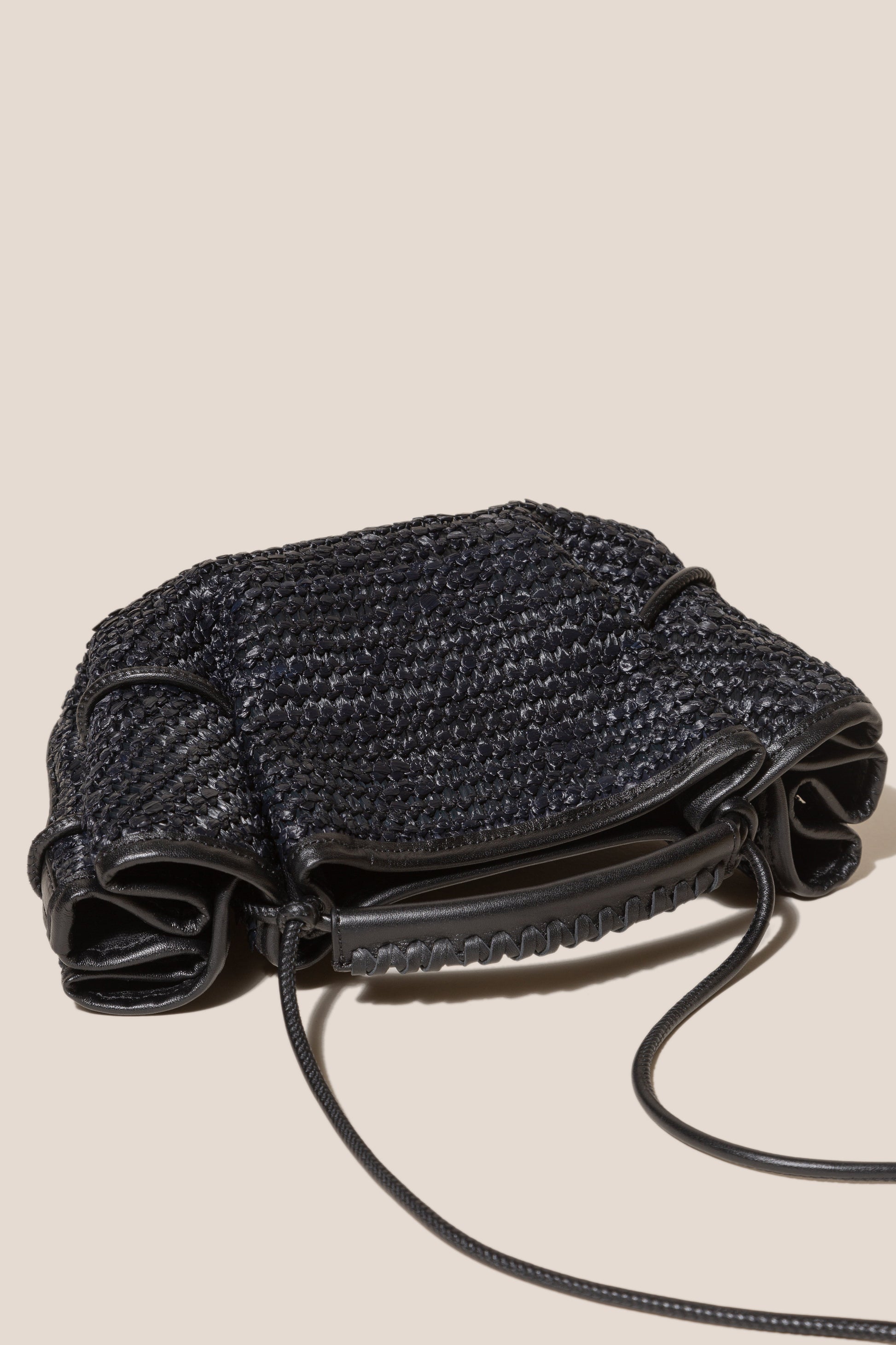ARTA MINI RAFFIA - Pleated Crossbody Bag - Hereu Women|Men