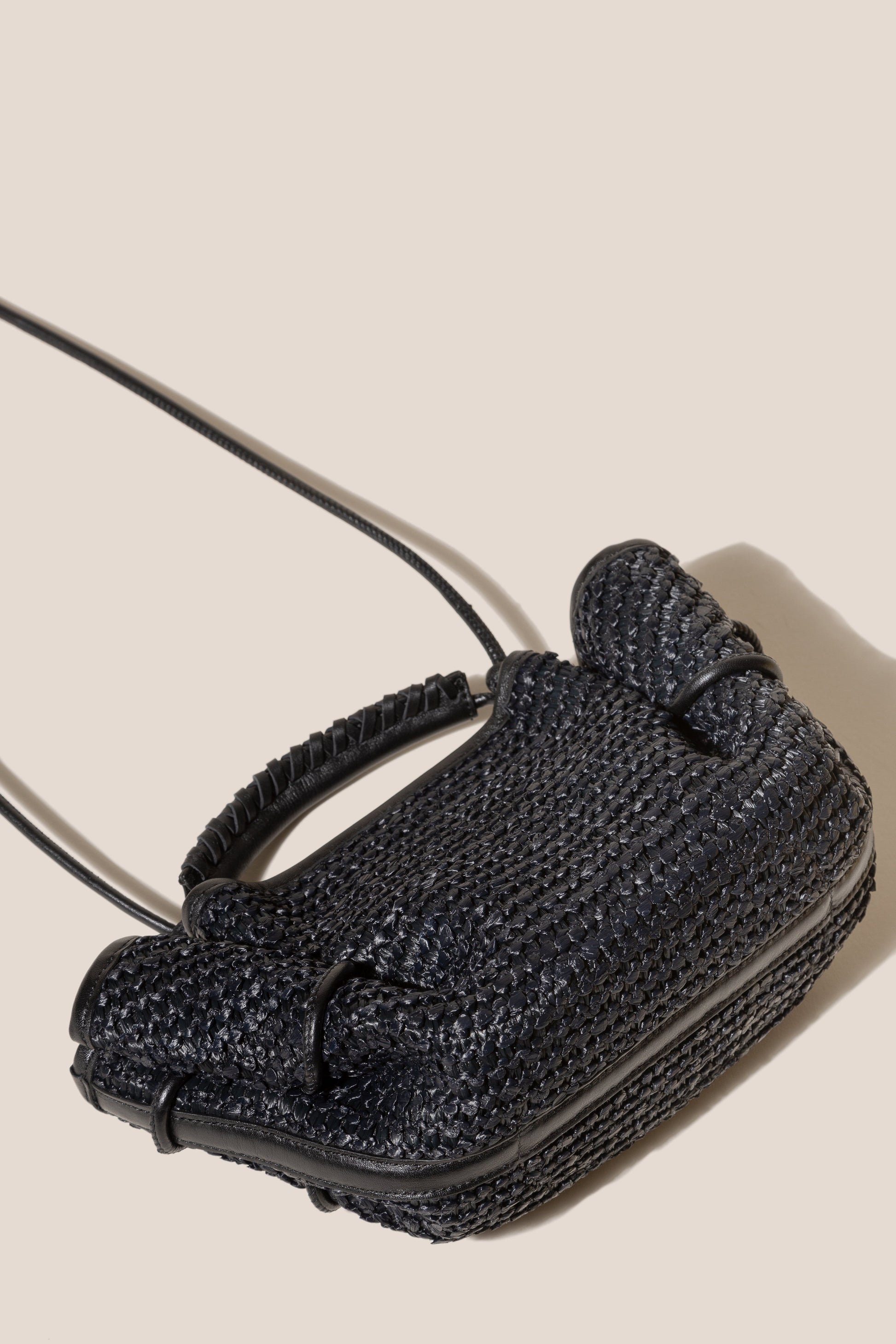 ARTA MINI RAFFIA - Pleated Crossbody Bag - Hereu Women|Men