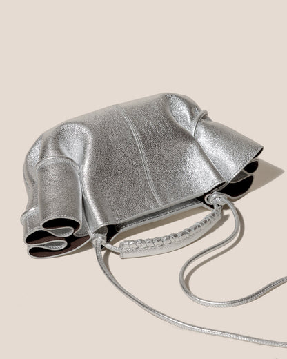 ARTA MINI METALLIC - Pleated Crossbody Bag - Hereu Women